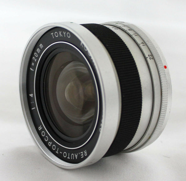 Topcon Tokyo Kogaku Re. Auto-Topcor 20mm F/4 Exakta Mount MF Lens