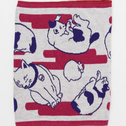 JZZKAYA7JKP2303 : Kaya Japanese Haramaki Stomach/Body Warmer Belt Ukiyoe Cat Design M Size
