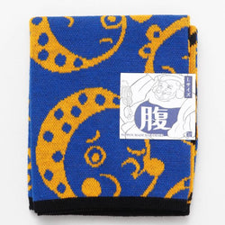 JZZKAYA7JKP3363 : Kaya Japanese Haramaki Stomach/Body Warmer Belt Cheerful Hyottoko Design L Size