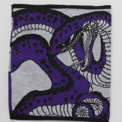 JZZKAYA7JKP4346 : Kaya Japanese Haramaki Stomach/Body Warmer Belt Big Snake Design M Size