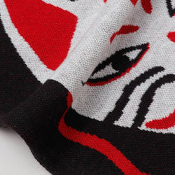 JZZKAYA7JKP5377 : Kaya Japanese Haramaki Stomach/Body Warmer Belt Fox Mask Design L Size