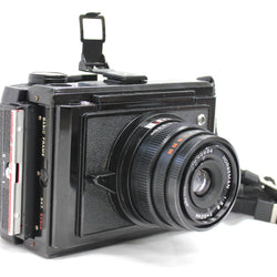 C2304 : Horseman Convertible Medium Format Camera Black w/ 62mm F/5.6, 10EXP/120 6x7 Holder