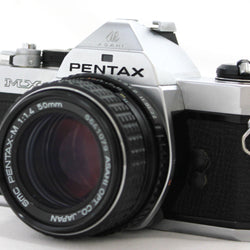 C2386 : Pentax MX 35mm SLR Film Camera with SMC Pentax-M 50mm F/1.4 Lens