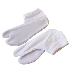 JZZFUKU2160-13 Fukuske Kids Japanese Stretch Tabi Socks White 13-14cm (5-5.5inch)