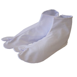 JZZFUKU3180-24 Fukuske Adult Japanese Stretch Tabi Socks Water Repellent 4 Kohaze Clasps 24cm