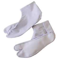 JZZFUKU3180-24 Fukuske Adult Japanese Stretch Tabi Socks Water Repellent 4 Kohaze Clasps 24cm