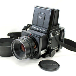 C2112 : Mamiya RB67 Pro S + Sekor C 127mm F/3.8 with Hood + 120 Film Back from Japan