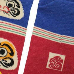 JZZKAYA7JKP5109 : Kaya Women's Sacked Daruma Game Design Tabi Socks