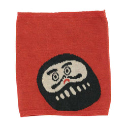 JZZKAYA7JKP4305-DARU : Kaya Japanese Haramaki Stomach/Body Warmer Belt Daruma Doll Design Kids Size