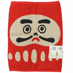JZZKAYA7JKP5317 : Kaya Japanese Haramaki Stomach/Body Warmer Belt Daruma Doll Design M Size