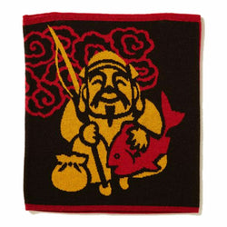 JZZKAYA7JKP6315 : Kaya Japanese Haramaki Stomach/Body Warmer Japanese God Ebisu Design L Size