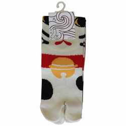 JZZKAYA7JKP2112 : Kaya Women's Manekineko (Beckoning Cat) Design Tabi Socks