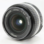 C1396 : [Excellent++++] Nikon Ai-s Ais Nikkor 20mm F/3.5 Wide Angle MF Lens from Japan