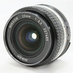 C1396 : [Excellent++++] Nikon Ai-s Ais Nikkor 20mm F/3.5 Wide Angle MF Lens from Japan