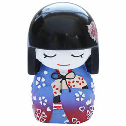 JZZNNFMKS-PP : Japanese Mai Kokeshi Doll Purple