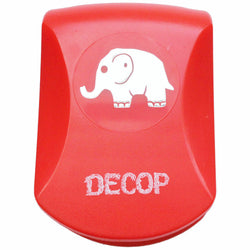 JZZHANA005112 : DOCOP Embossed Craft Punch 32mm (1.25inch) Elephant