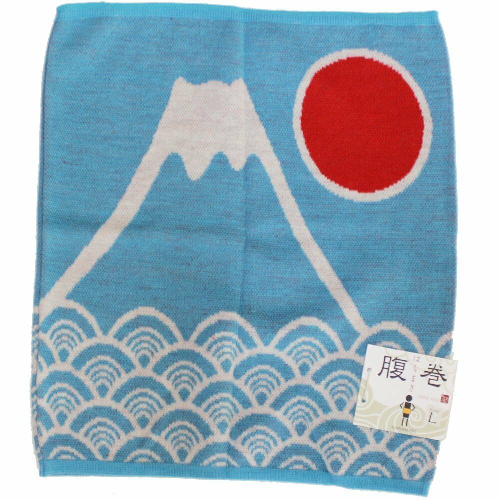 Kaya Japanese Haramaki Stomach/Body Warmer Belt Mt. Fuji Design Big