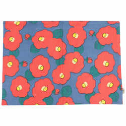JZZKAYA7ISP8210-RE : Kaya Cotton Place Mat Red Camellia Design