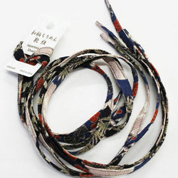JZZCOCO2300-278 : Japanese Chirimen Shoelaces for Sneakers 117cm 46inch (Blue Dragon)