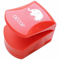 JZZHANA005112 : DOCOP Embossed Craft Punch 32mm (1.25inch) Elephant