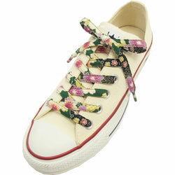 JZZCOCO2300-141 : Japanese Chirimen Shoelaces for Sneakers 117cm 46inch (Green)