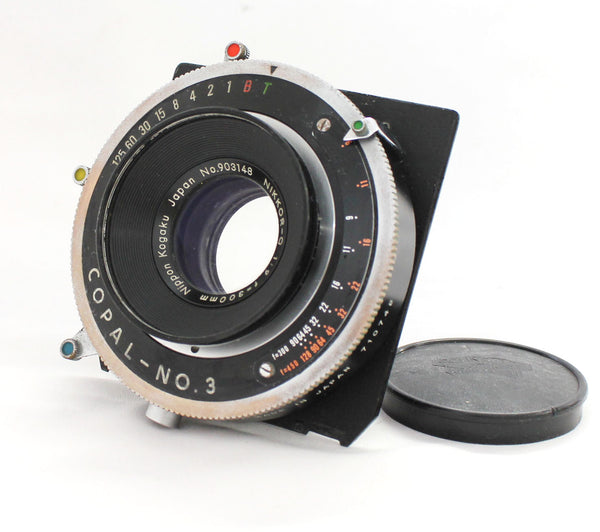 Nikon Nikkor-Q 300mm F/9 Large Format Lens Copal No.3 Nikon Nikkor-Q 300mm F/9 Large Format Lens Copal No.3