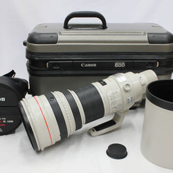 C2420 : Canon EF 600mm F4 L IS USM Super Telephoto Lens with Hood & Case