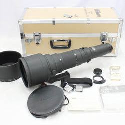 C2500 : Nikon Ai-s Ais Nikkor ED 800mm F/5.6 IF Telephoto Lens with Hood HE-3 and Case CT-800