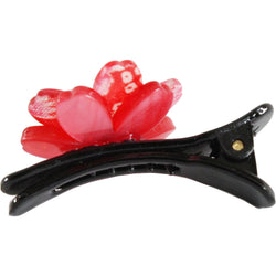 JZZCOCO8725-203 : Sakura Design Japanese Mini Hair Clip (Red)