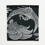 JZZKAYA7JKP1305 : Kaya Japanese Haramaki Stomach/Body Warmer Belt Crane & Turtle Design L Size