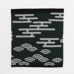 JZZKAYA7JKP1305 : Kaya Japanese Haramaki Stomach/Body Warmer Belt Crane & Turtle Design L Size