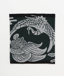 JZZKAYA7JKP1305 : Kaya Japanese Haramaki Stomach/Body Warmer Belt Crane & Turtle Design L Size