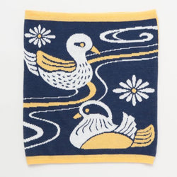 JZZKAYA7JKP1309 : Kaya Japanese Haramaki Stomach/Body Warmer Belt Mandarin Duck Design L Size