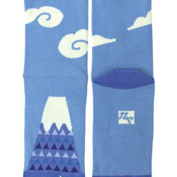 JZZKAYA7JKP4112 : Kaya Women's Mt. Fuji Triangle Design Tabi Socks