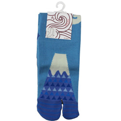 JZZKAYA7JKP4112 : Kaya Women's Mt. Fuji Triangle Design Tabi Socks