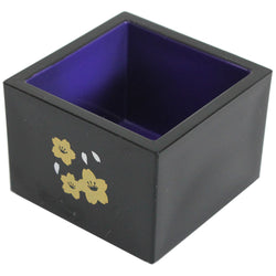 JZZKAYA7PIP7312 : Japanese Masu Sake Cup Sakura Cherry Blossoms Design