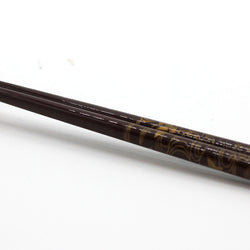 JZZNNFHON-POR : Japanese Chopstick Rest / Spoon Fork Knife Holder with Real Flower in Acrylic (Pepper Orange)