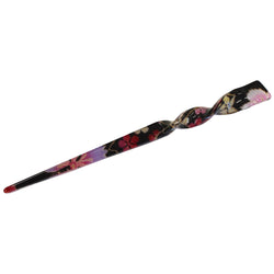 JZZNNFKSA-TW : Kanzashi Japanese Chirimen Hair Pin Stick Twist Design